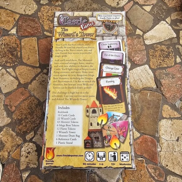 Expansion Pack - Castle Panic: The Wizards Tower Expansion Board Game - New - Picture 2 of 8